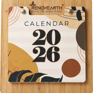 Flipper Calendar with Bamboo Stand