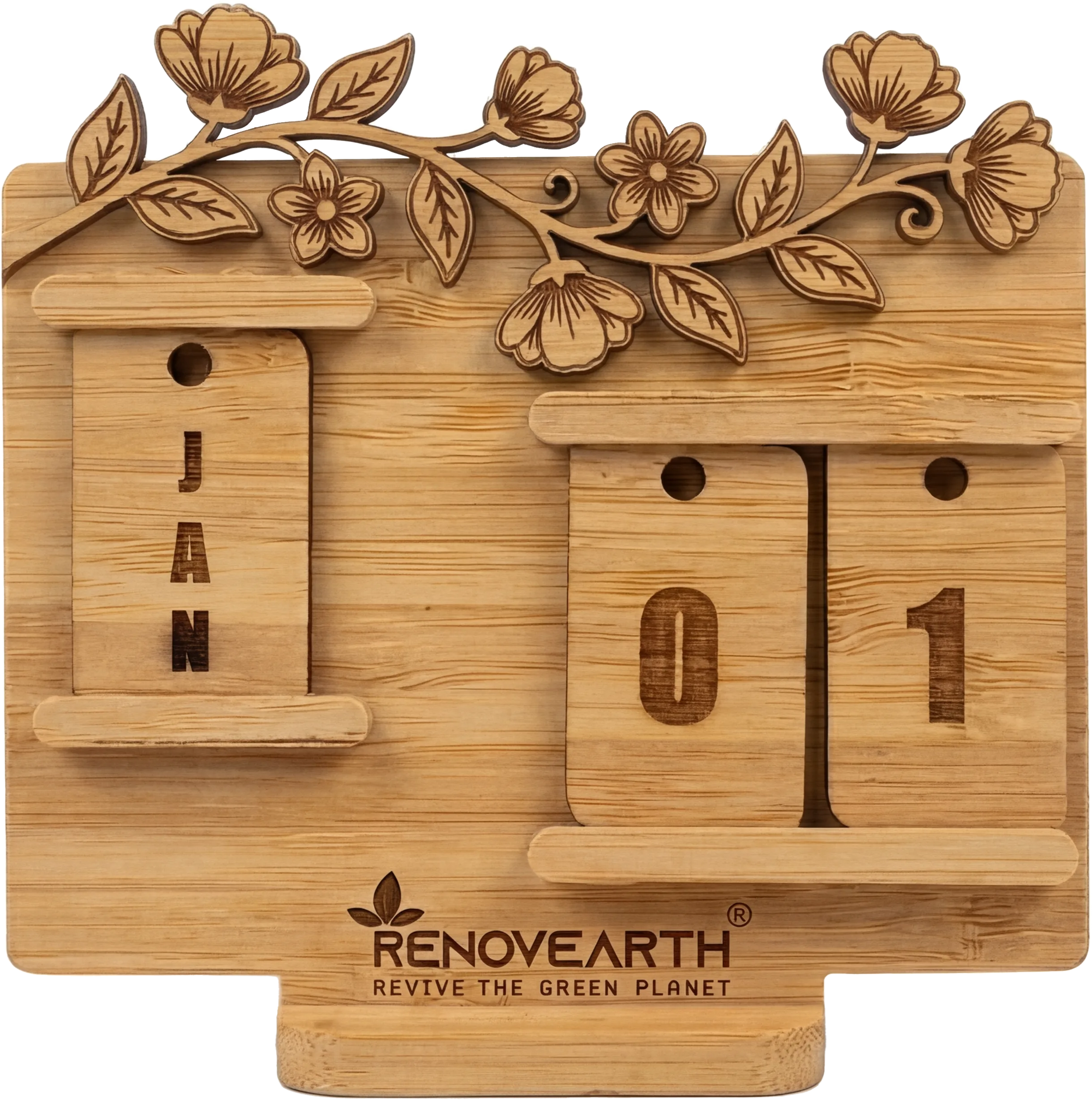 Bamboo Perpetual Calendar