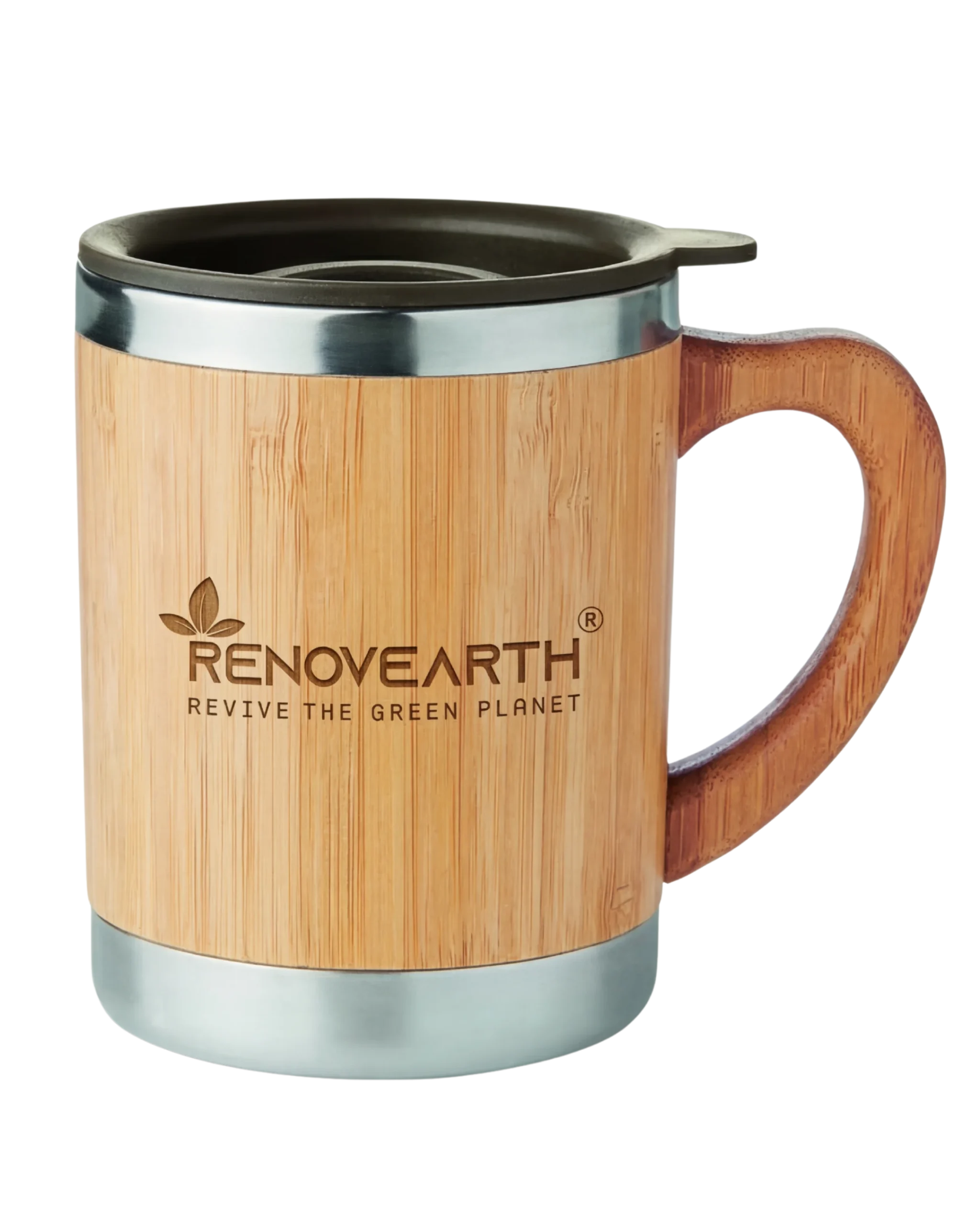 Bamboo Steel Coffee Cup