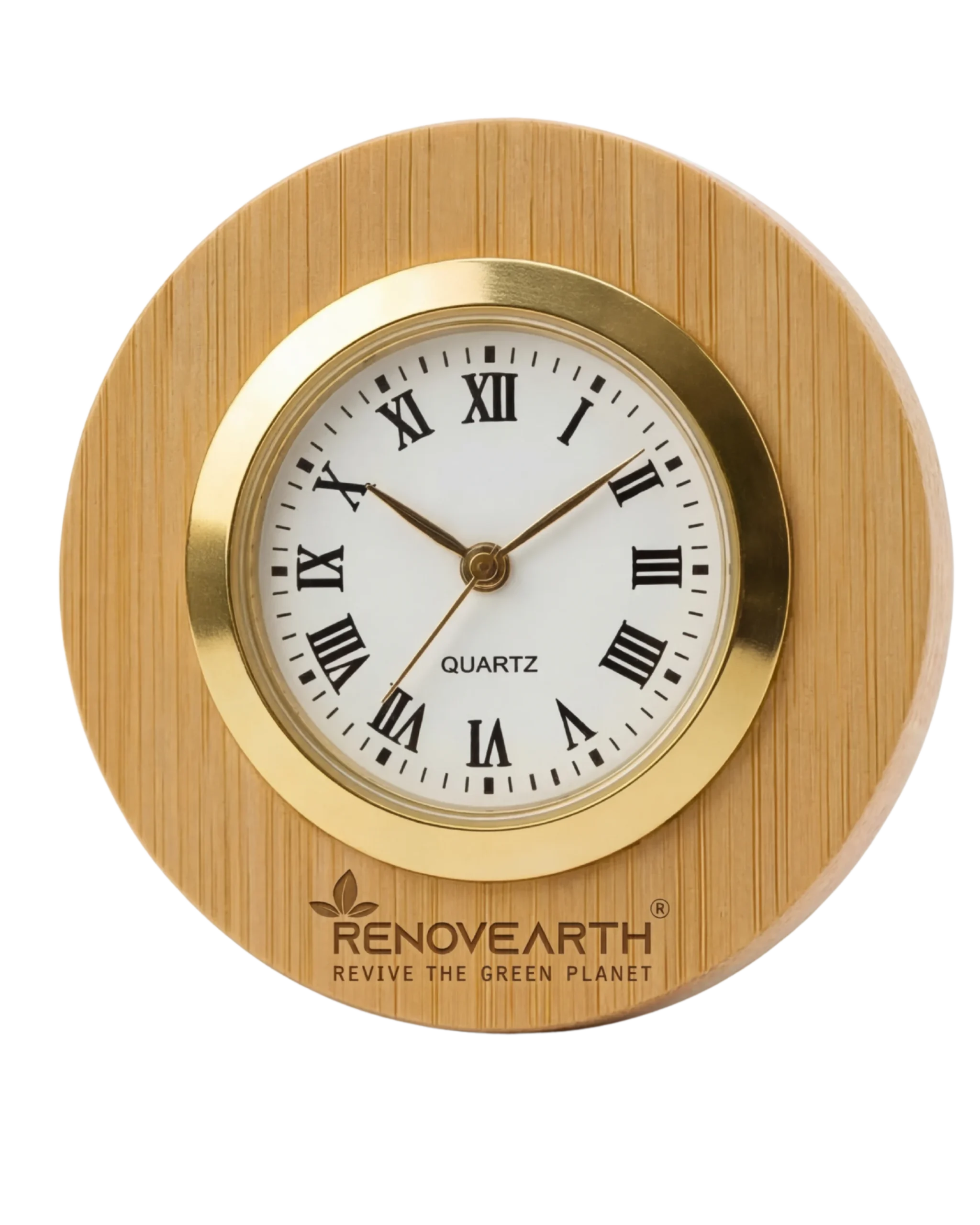 Bamboo Fridge Round Magnet