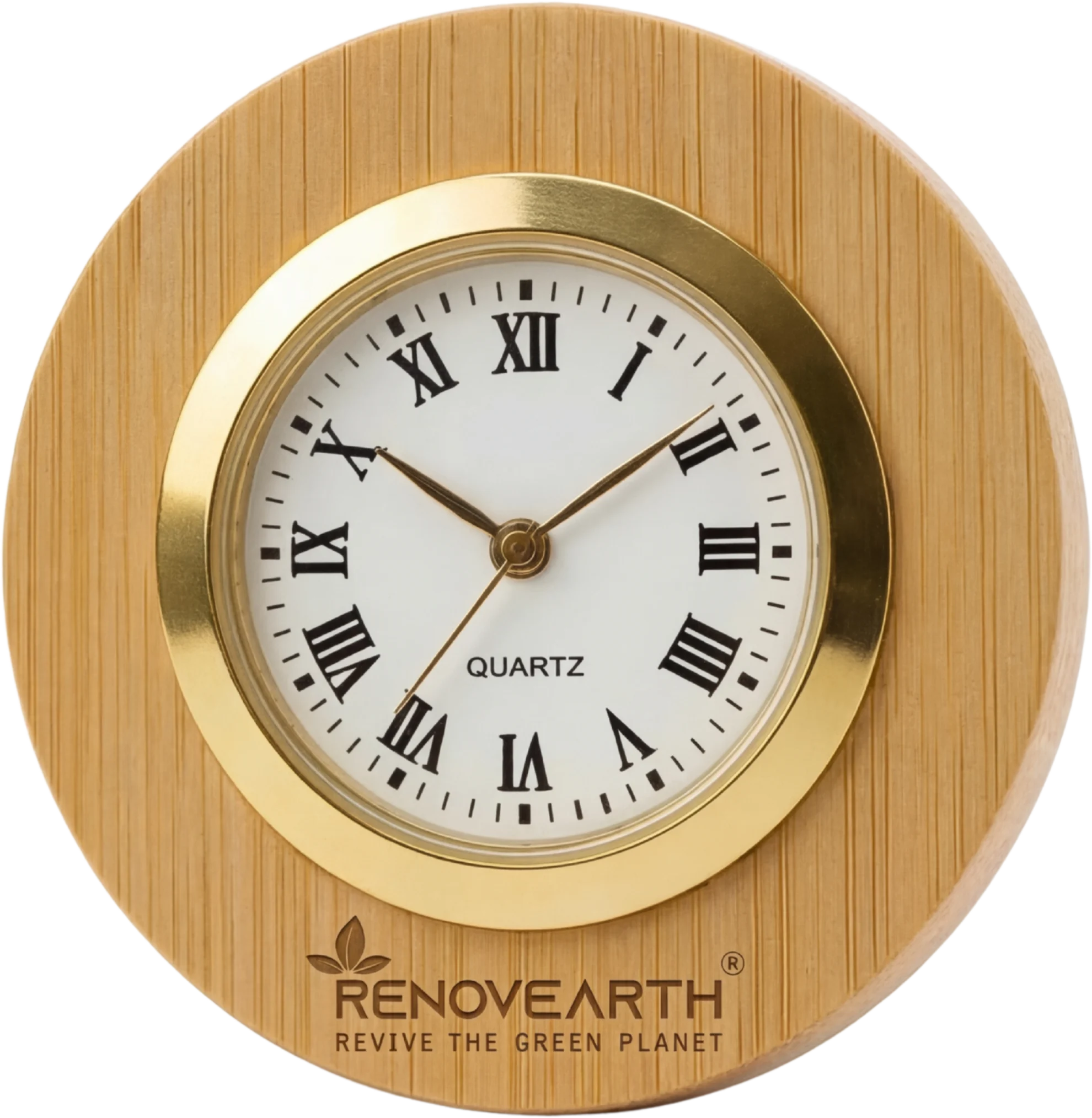 Bamboo Fridge Round Magnet