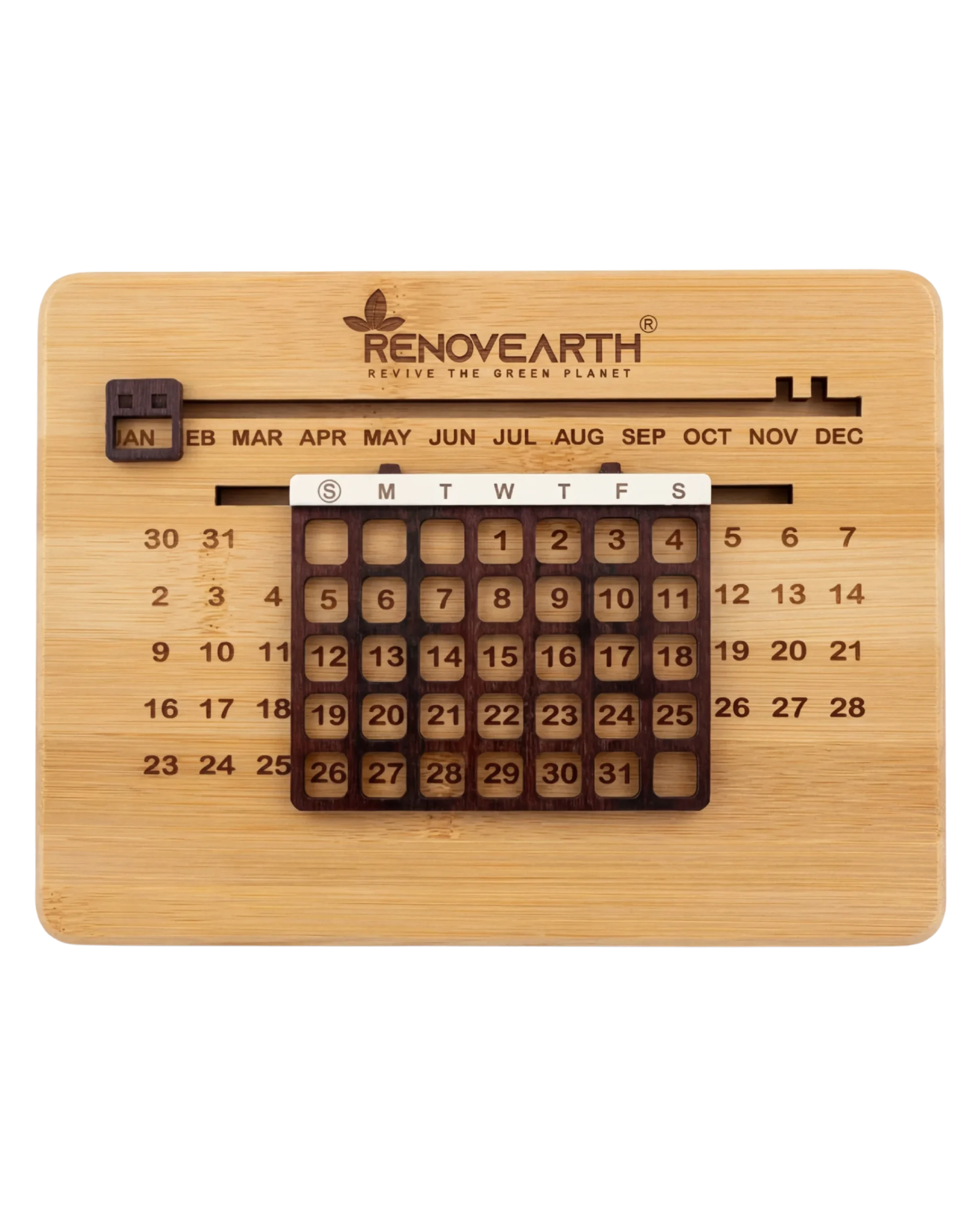 Bamboo Perpetual Calendar