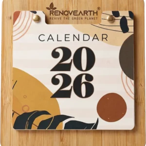 Flipper Calendar with Bamboo Stand