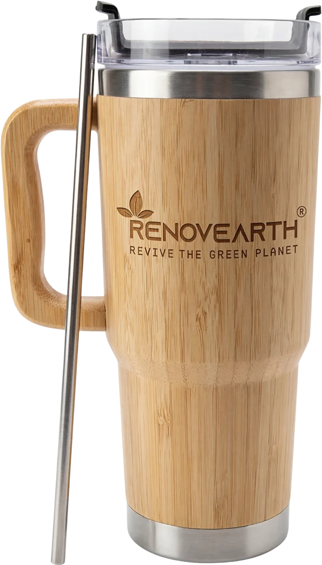 Bamboo Steel Travel Mug (930ML)