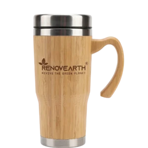Bamboo Office Mug with Handle (400ML)