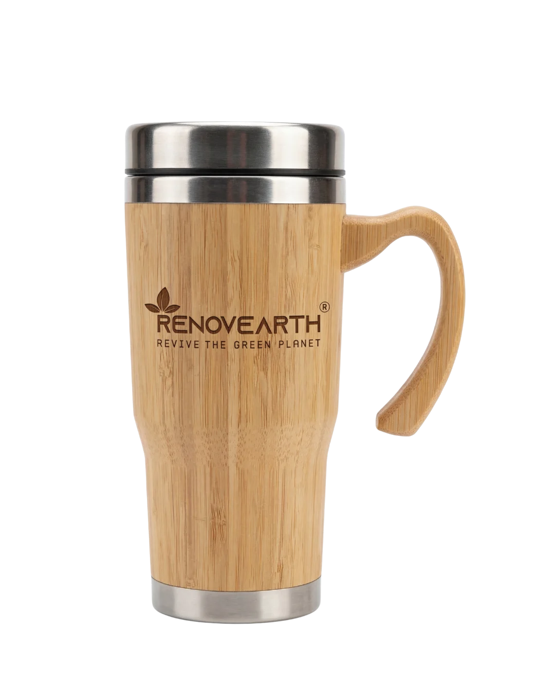 Bamboo Office Mug with Handle (400ML)
