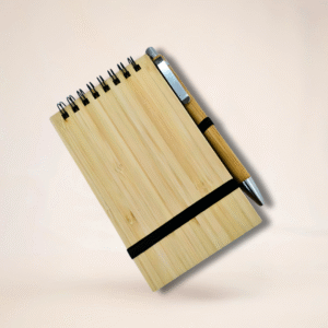 Mini Bamboo Notebook with Bamboo Pen