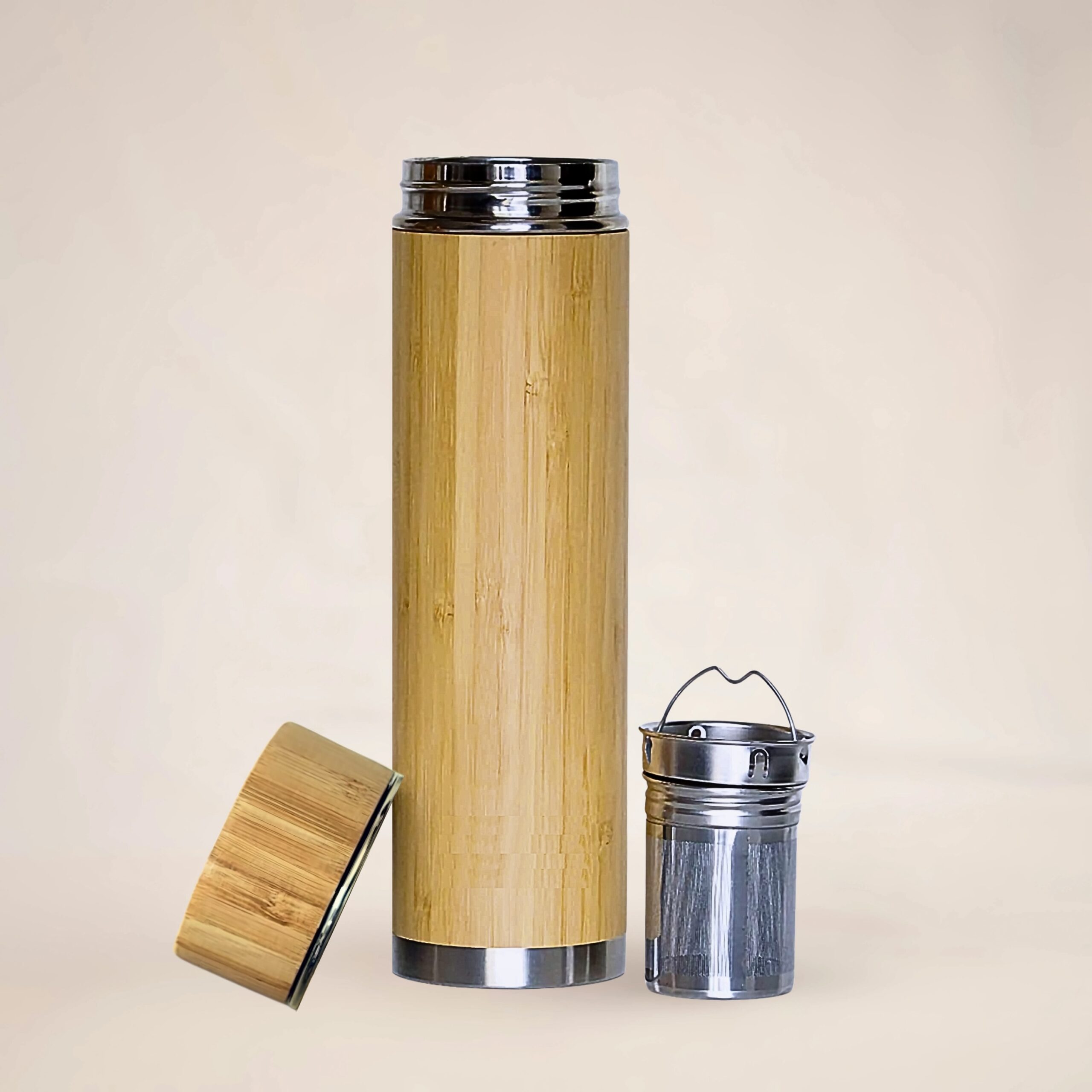 Bamboo Bottle with Bamboo Cap 500ML
